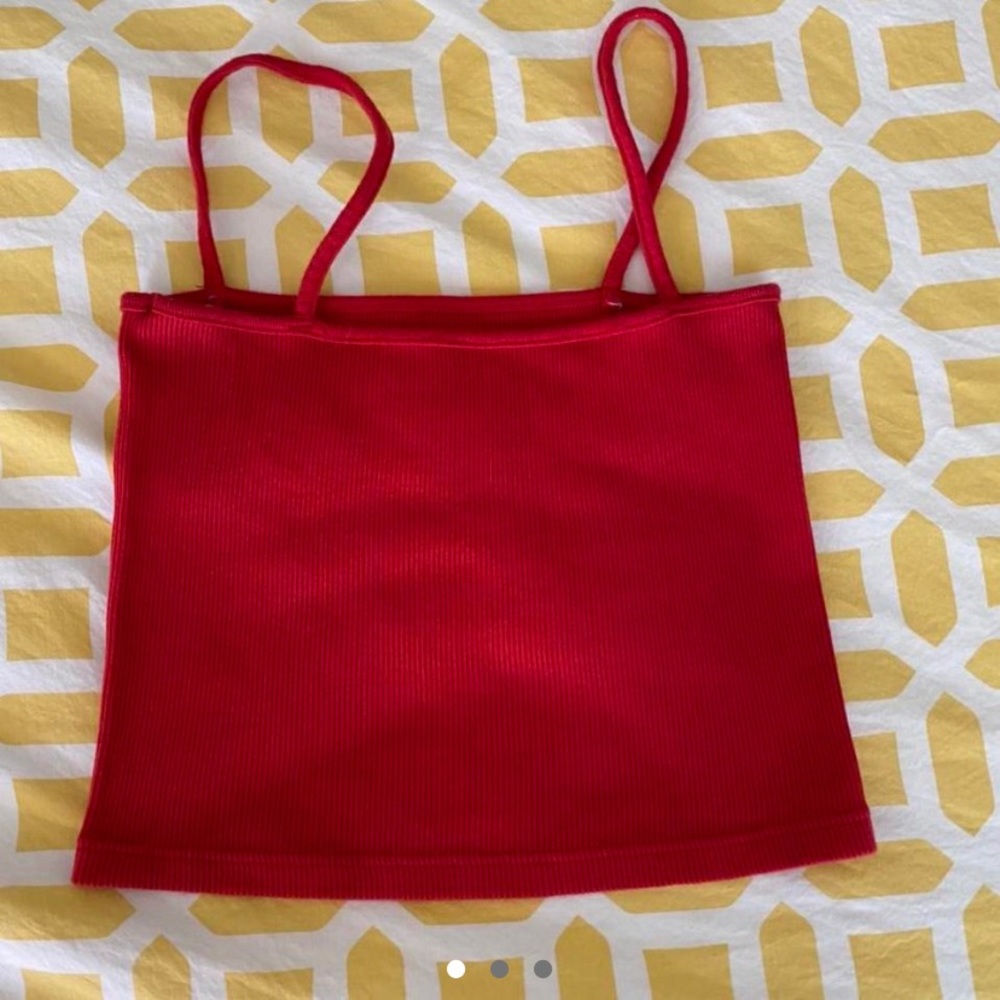 RED TANK TUBE TOP